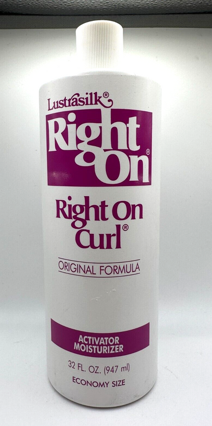 LUSTERSILK RIGHT ON CURL ACTIVATOR MOISTURIZER EXTRA LITE 12 OZ