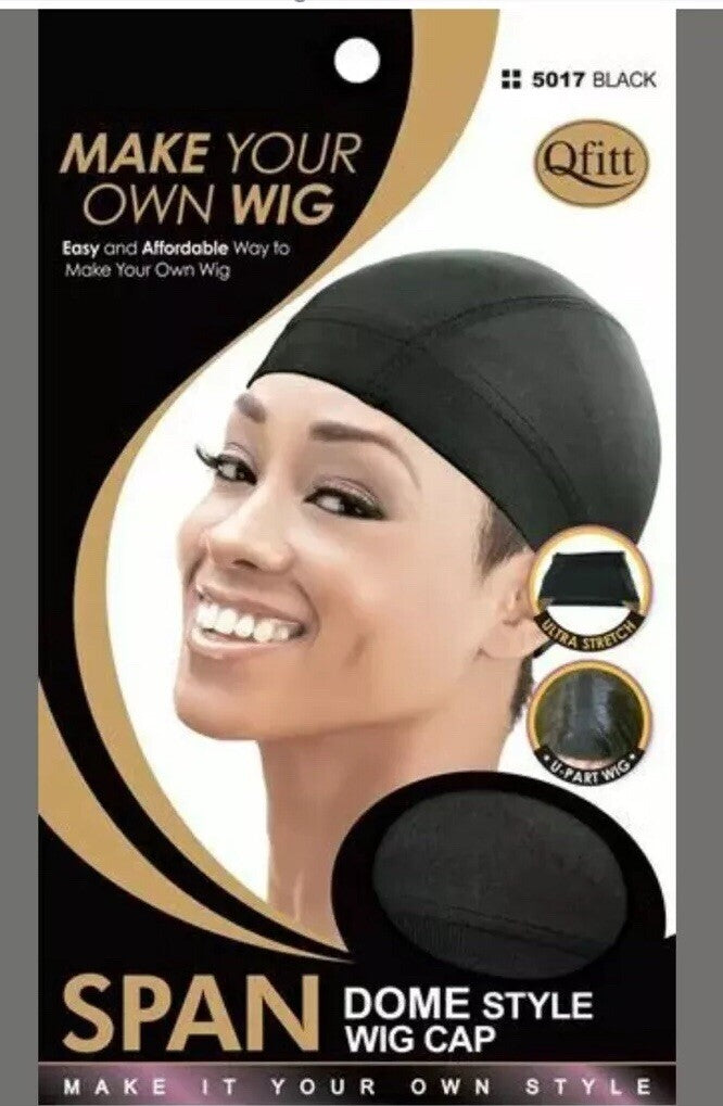 QFITT DOME WIG CAP 5021BK
