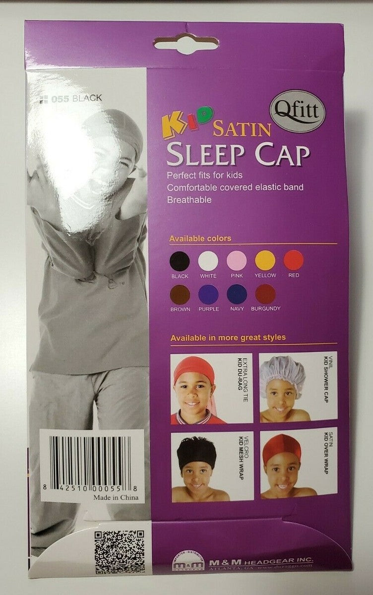 FITT KID SATIN SLEEP CAP KID 055