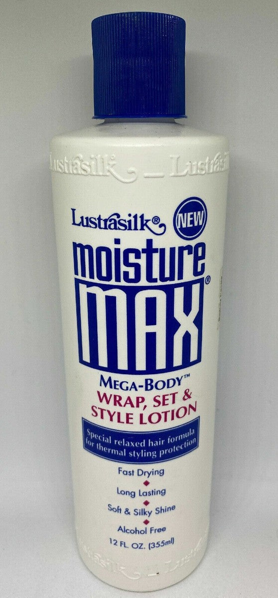 LUSTRASILK MOISTURING MAX LOTION  WRAP LOTION 12OZ