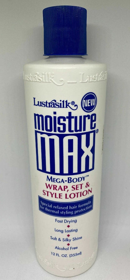 LUSTRASILK MOISTURING MAX LOTION  WRAP LOTION 12OZ