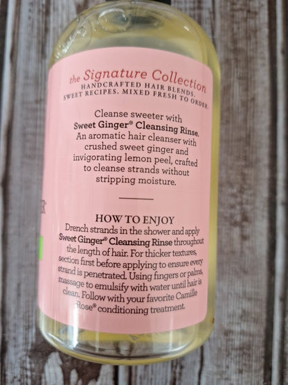CAMILLE ROSE SWEET GINGER CLEANSING RINSE 12OZ