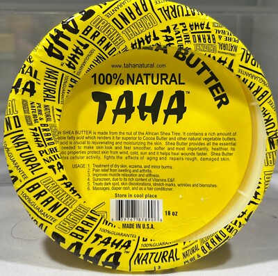 TAHA AFRICAN  SHEA BAR SOAP 100 16OZ