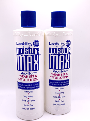 LUSTRASILK MOISTURING MAX LOTION  WRAP LOTION 12OZ