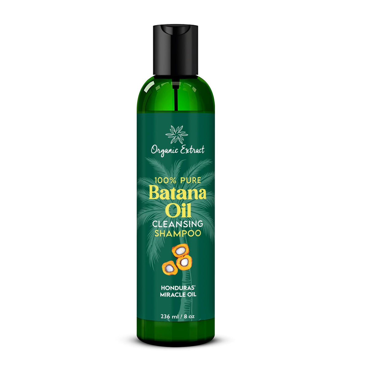 ORGANIC EXTRACT 100%PURE BATANA OIL CLEANSING SHAMPOO