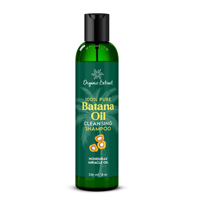 ORGANIC EXTRACT 100%PURE BATANA OIL CLEANSING SHAMPOO