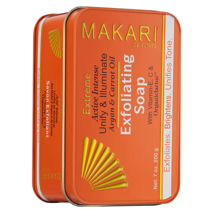 MAKARI ARGAN & CARROT OIL  EXFOLIATING SOAP 7OZ