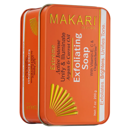 MAKARI ARGAN & CARROT OIL  EXFOLIATING SOAP 7OZ