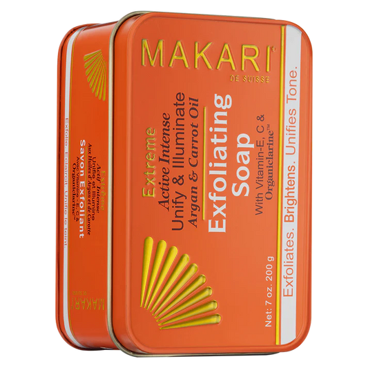 MAKARI ARGAN & CARROT OIL  EXFOLIATING SOAP 7OZ