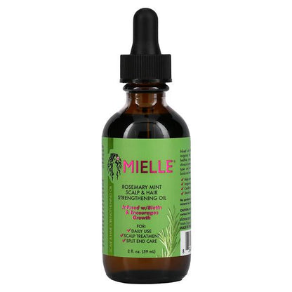 MIELLE ROSEMARY MINT SCALP AND HAIR OIL TREATMENT 2OZ