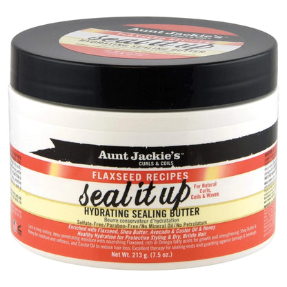 AUNT JACKIES HYDRRATING SEALING BUTTER 7.5OZ