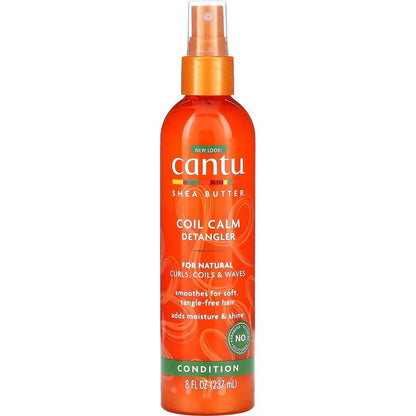 CANTU COIL CALM SHEA BUTTER DETANGLER 8 OZ