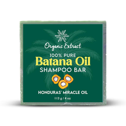 Organic Extract 100% Pure Batana Oil Shampoo Bar