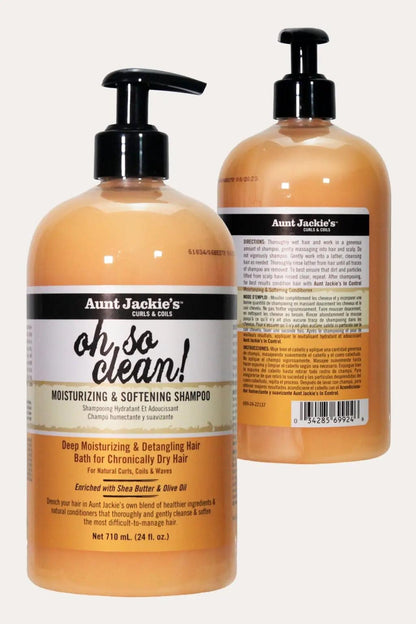 AUNT JACKIE MOISTURIZING & SOFT SHAMPOO 12 OZ