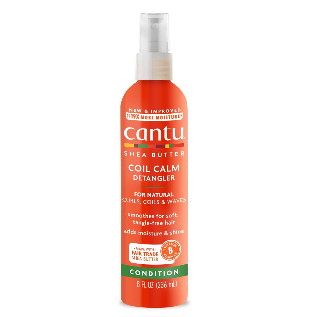 CANTU COIL CALM SHEA BUTTER DETANGLER 8 OZ